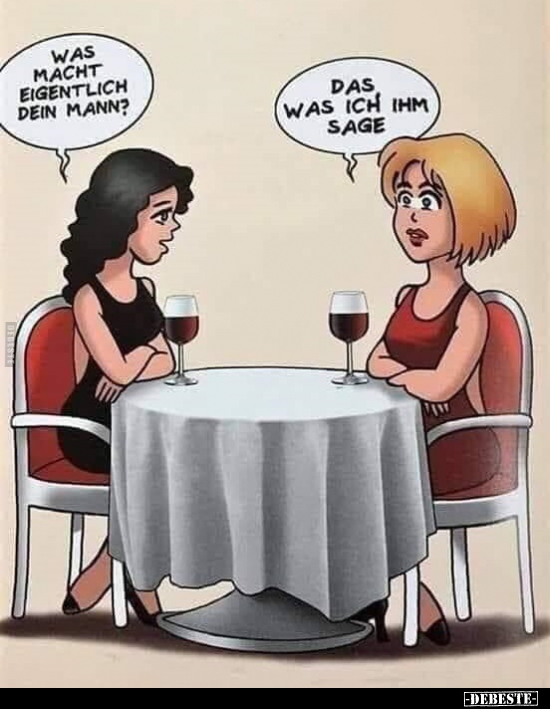 Was macht eigentlich dein Mann?..