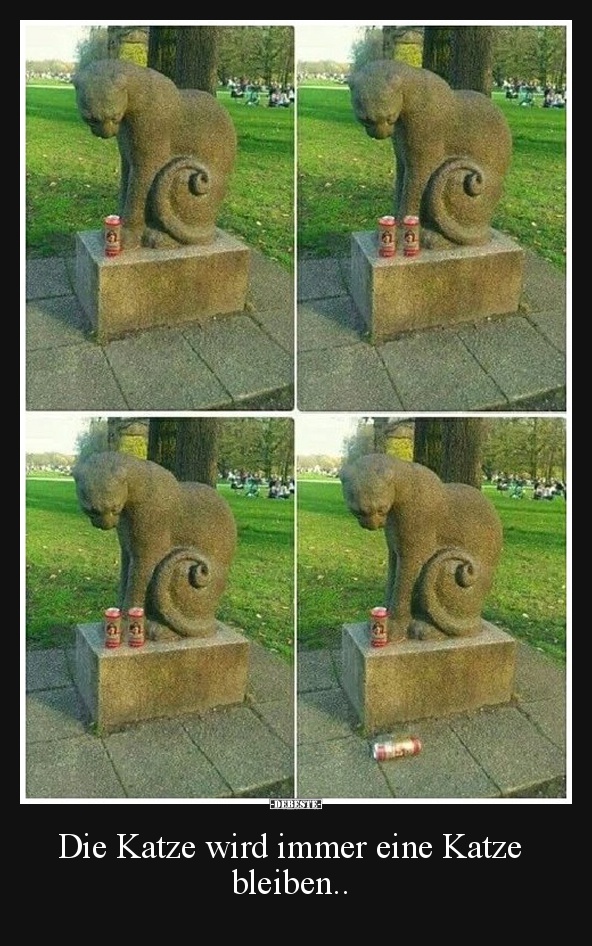 Die Katze wird immer eine Katze bleiben.. - Lustige Bilder | DEBESTE.de