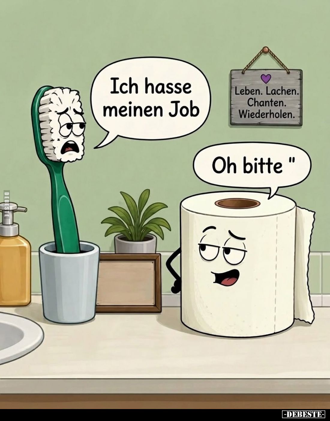 Ich hasse meinen Job.
-
Oh bitte.