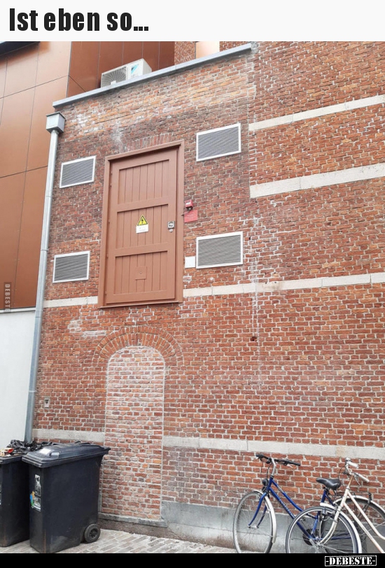 Ist eben so...