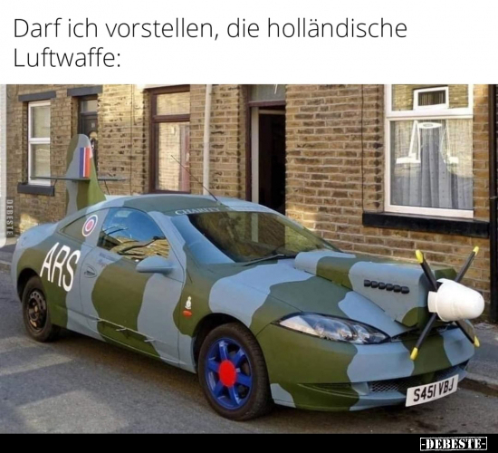 Darf ich vorstellen, die holländische Luftwaffe.. - Lustige Bilder | DEBESTE.de