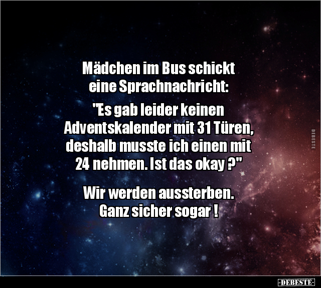 Mädchen im Bus schickt eine Sprachnachricht... - Lustige Bilder | DEBESTE.de