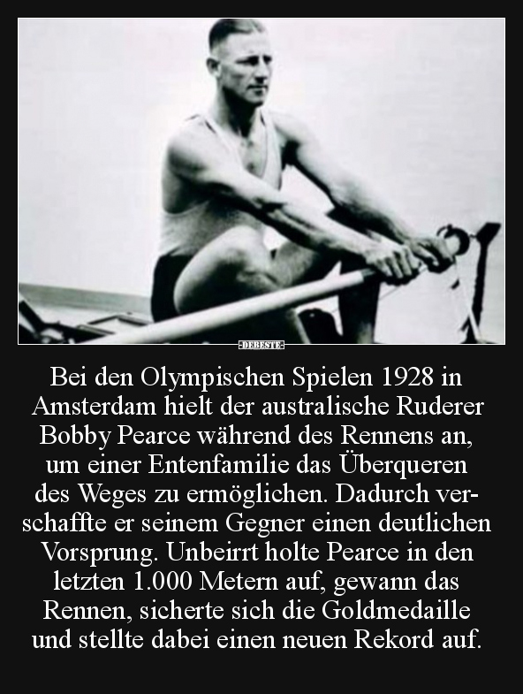 Bei den Olympischen Spielen 1928 in Amsterdam.. - Lustige Bilder | DEBESTE.de