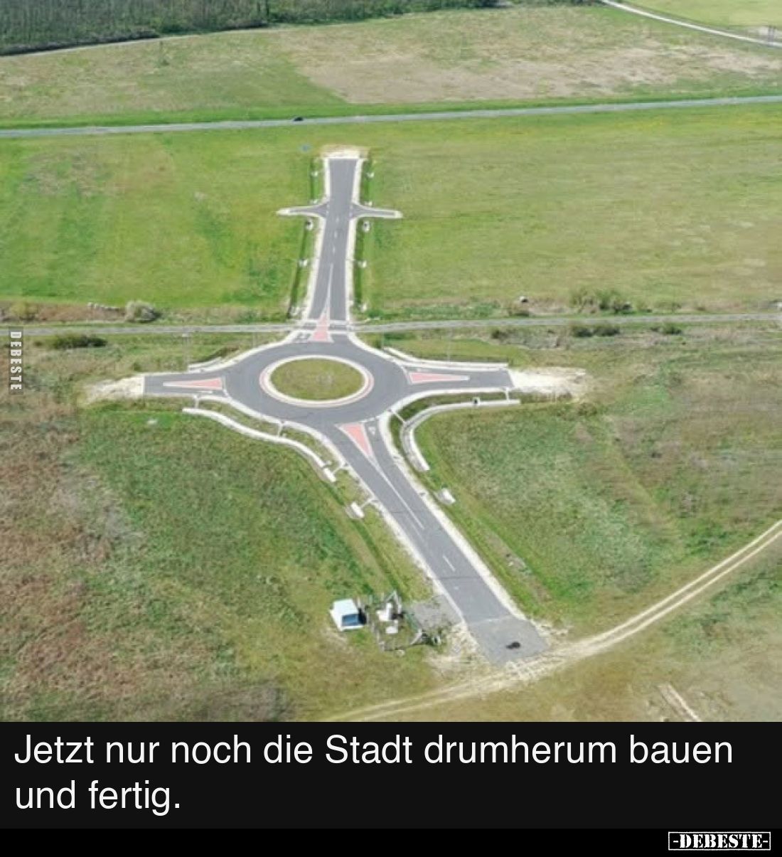 Jetzt nur noch die Stadt drumherum bauen und fertig.
