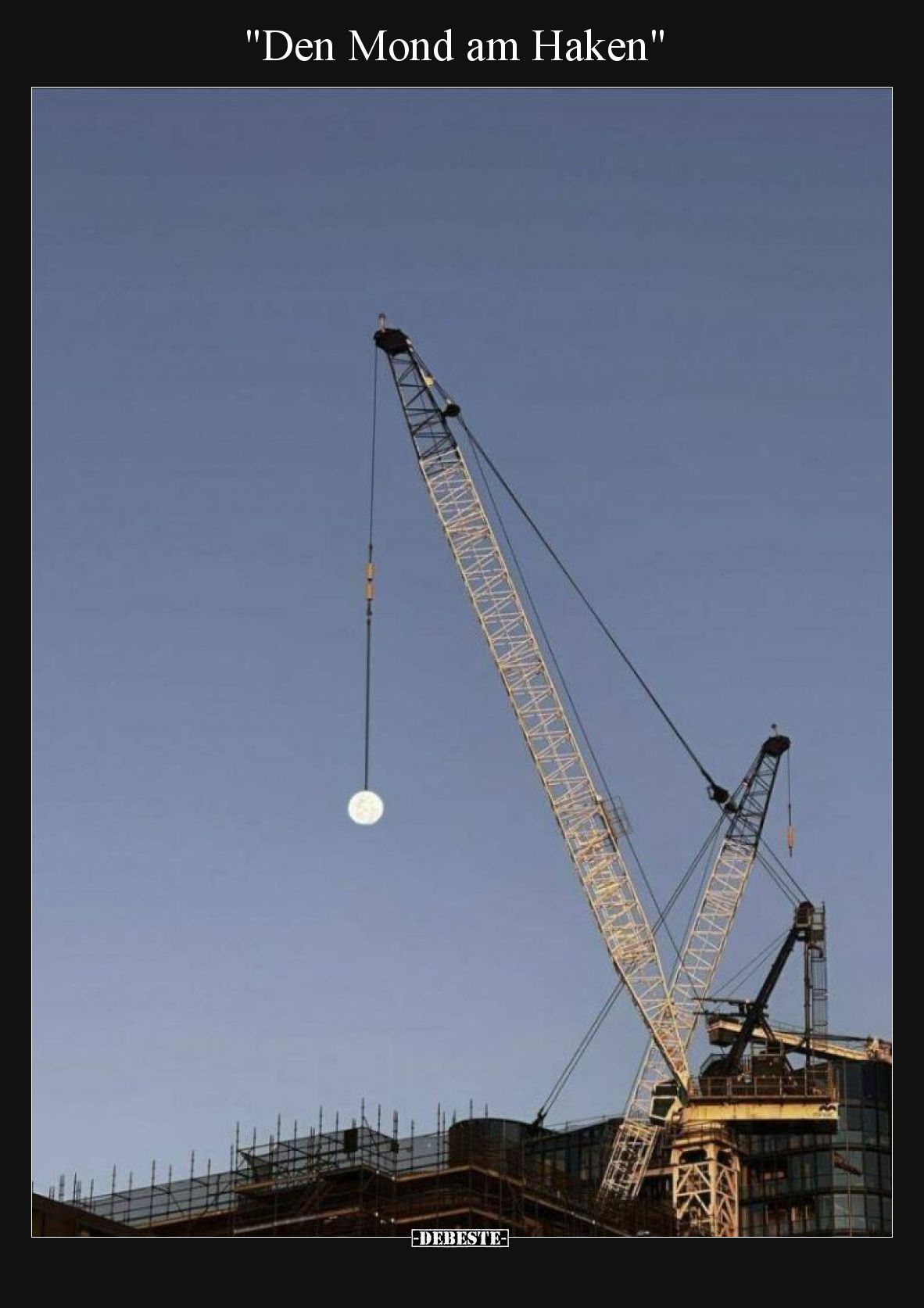 "Den Mond am Haken"