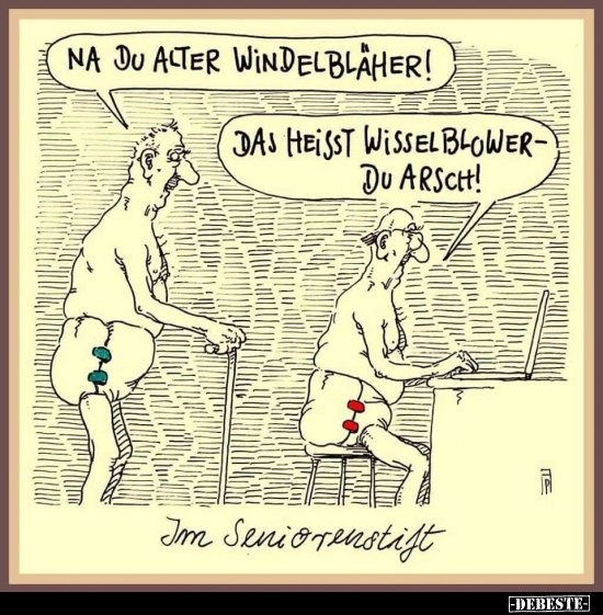 Na du Alter Windelbläher! - Lustige Bilder | DEBESTE.de