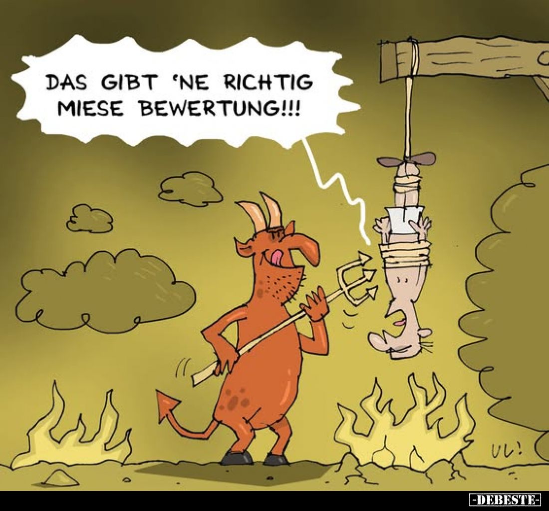 Das gibt 'ne richtig miese Bewertung!!!.. - Lustige Bilder | DEBESTE.de