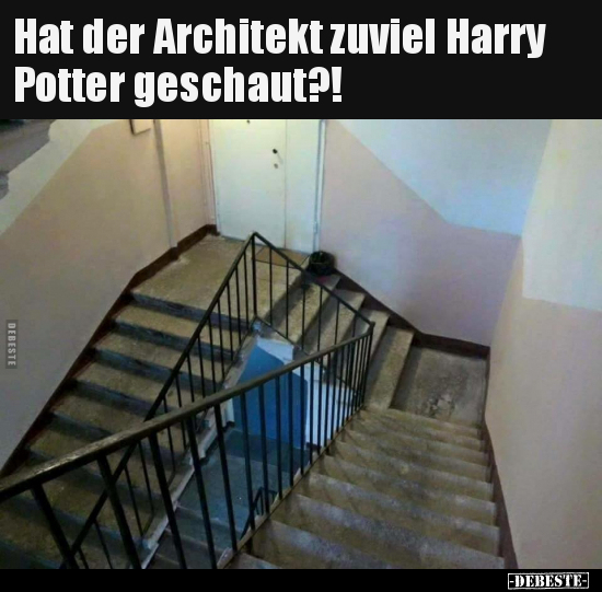 Hat der Architekt zuviel Harry Potter geschaut?!.. - Lustige Bilder | DEBESTE.de