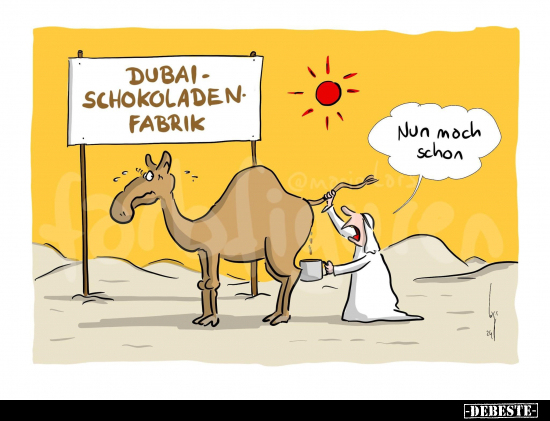 Dubai Schokoladenfabrik.. - Lustige Bilder | DEBESTE.de