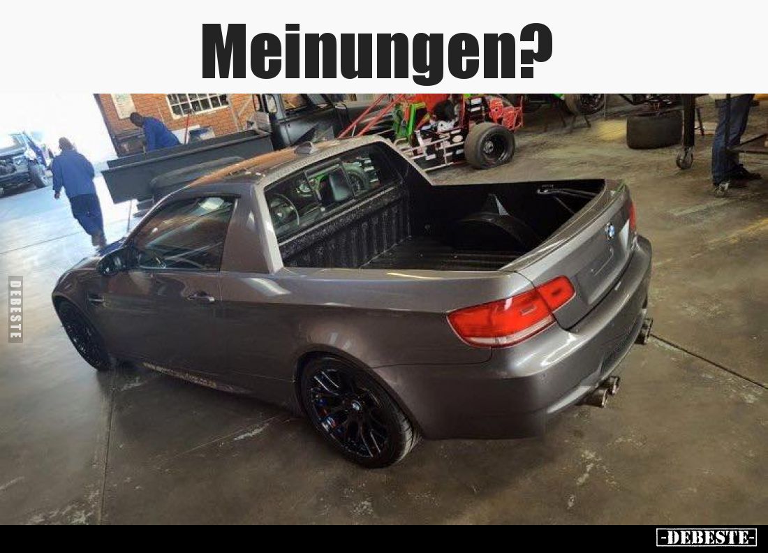 Meinungen?