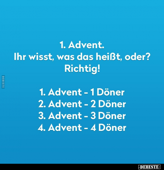 1. Advent.. - Lustige Bilder | DEBESTE.de