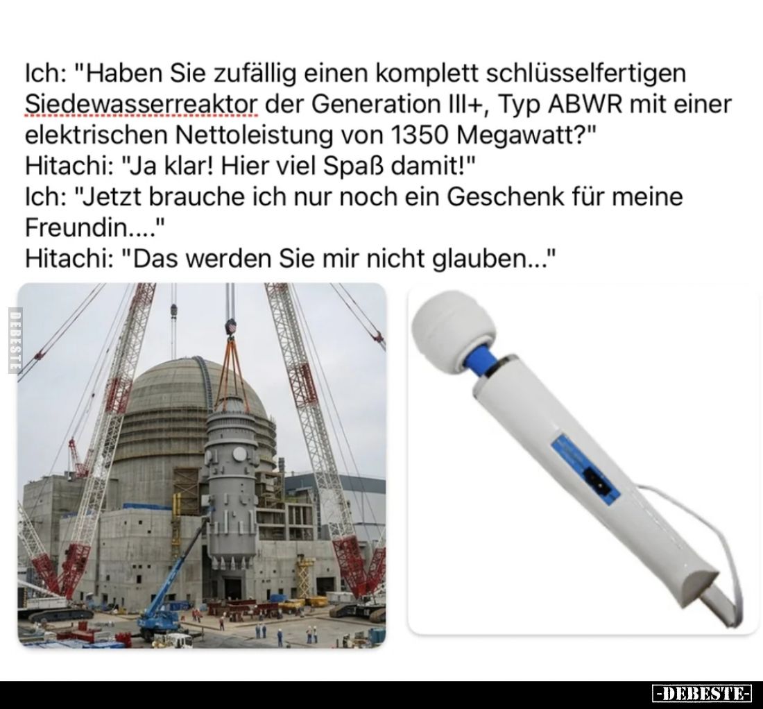 Ich: "Haben Sie zufällig einen komplett schlüsselfertigen.." - Lustige Bilder | DEBESTE.de