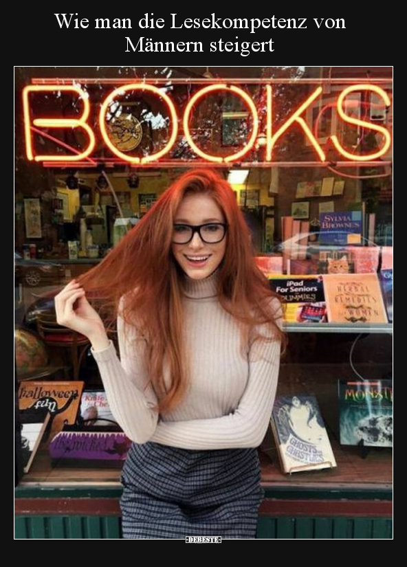 Wie man die Lesekompetenz von Männern steigert: