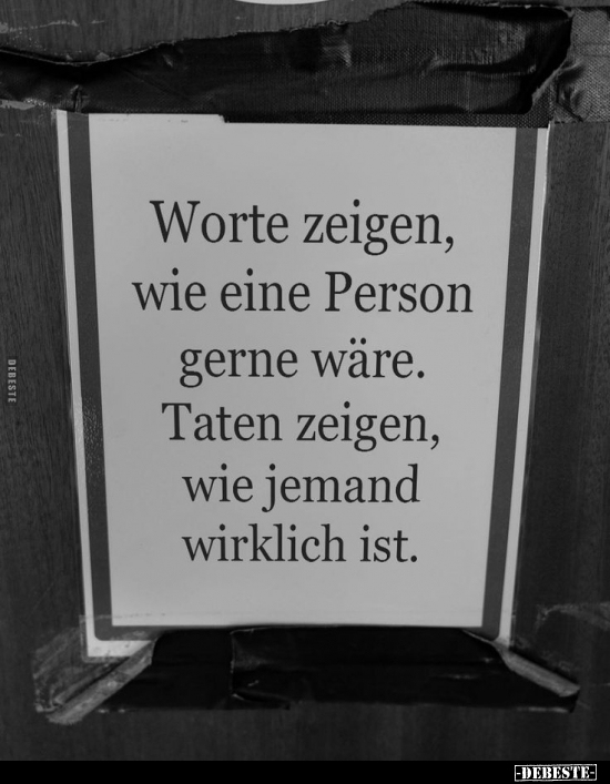 Worte zeigen, wie eine Person gerne wäre. - Lustige Bilder | DEBESTE.de