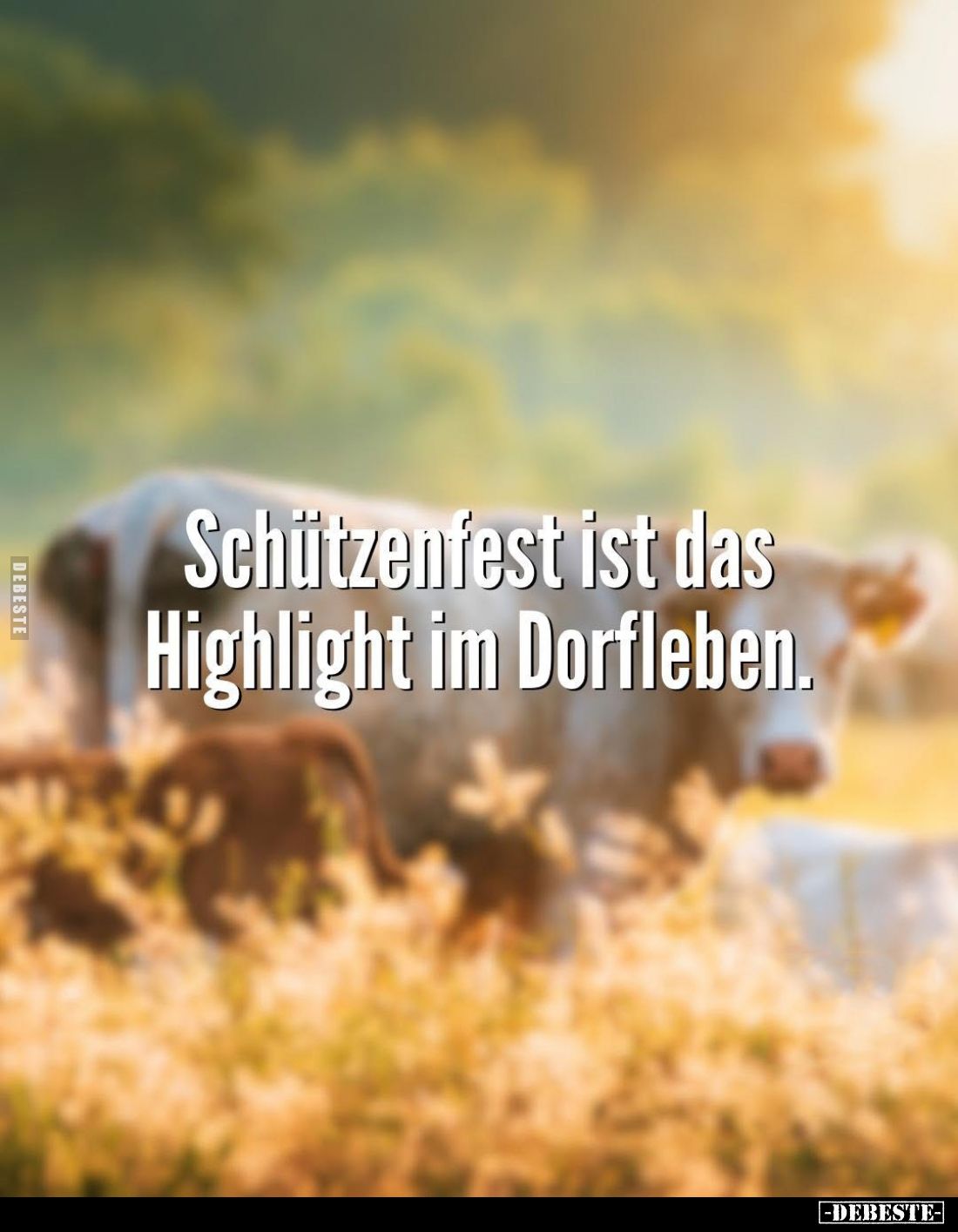 Schützenfest ist das Highlight im Dorfleben.