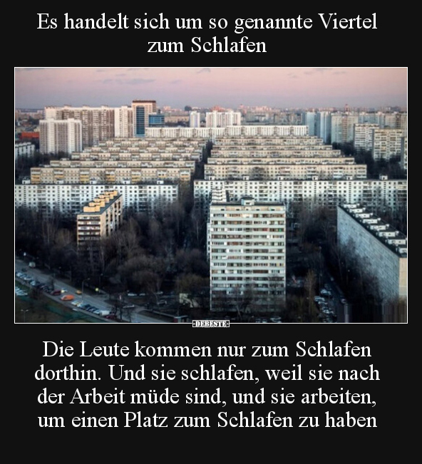 Es handelt sich um so genannte Viertel zum Schlafen.. - Lustige Bilder | DEBESTE.de