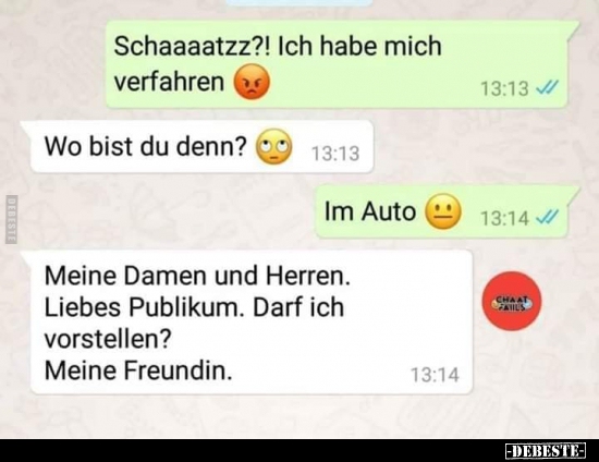 Schaaaatzz?! Ich habe mich verfahren..