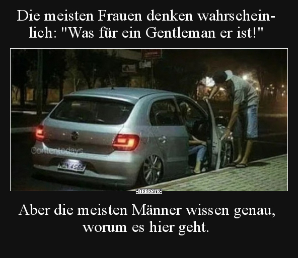 Die meisten Frauen denken wahrscheinlich: "Was für ein.." - Lustige Bilder | DEBESTE.de