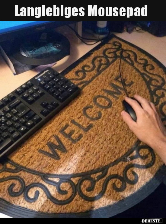 Langlebiges Mousepad..