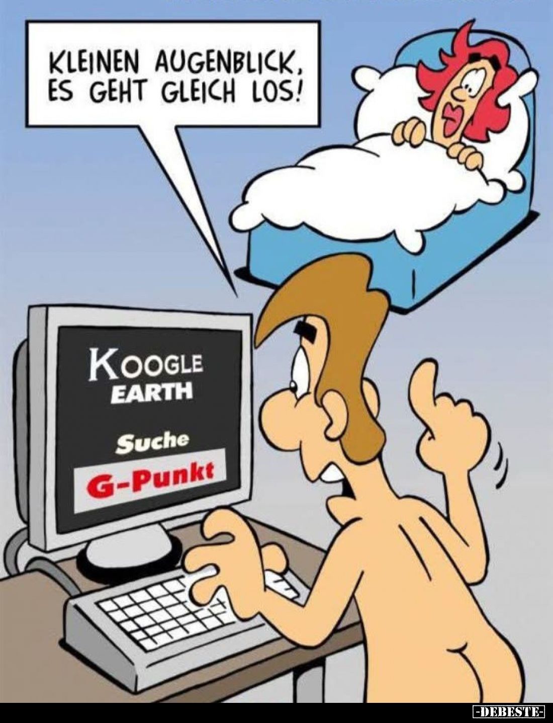 Kleinen Augenblick, es geht gleich los! Koogle Earth
suche
G-Punkt