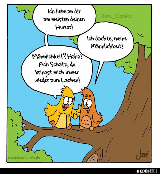 Ich liebe an dir am meisten deinen Humor!.. - Lustige Bilder | DEBESTE.de