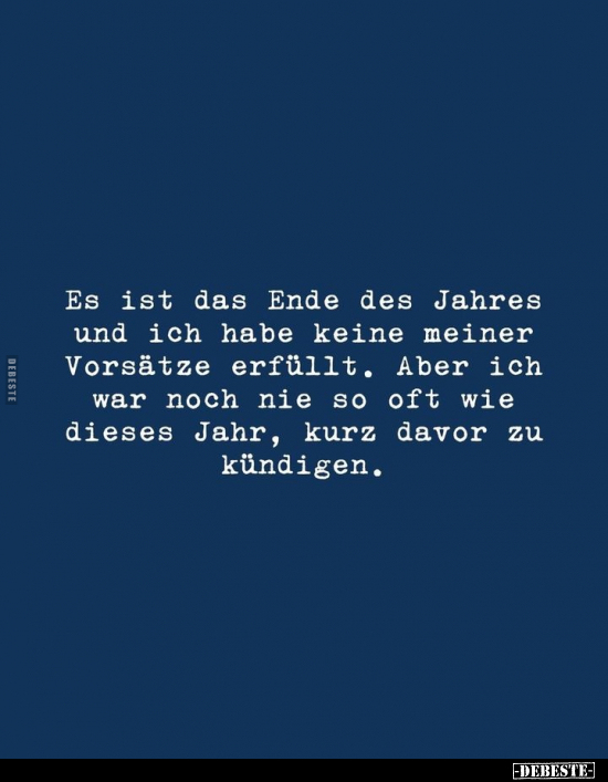 Es ist das Ende des Jahres.. - Lustige Bilder | DEBESTE.de