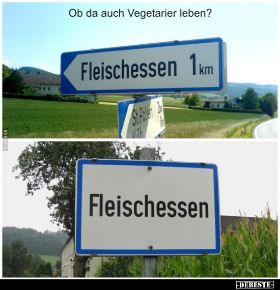 Ob da auch Vegetarier leben? - Lustige Bilder | DEBESTE.de
