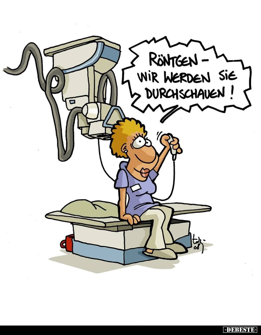 Röntgen - wir werden sie durchschauen!