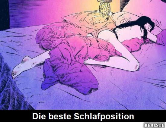Die beste Schlafposition
