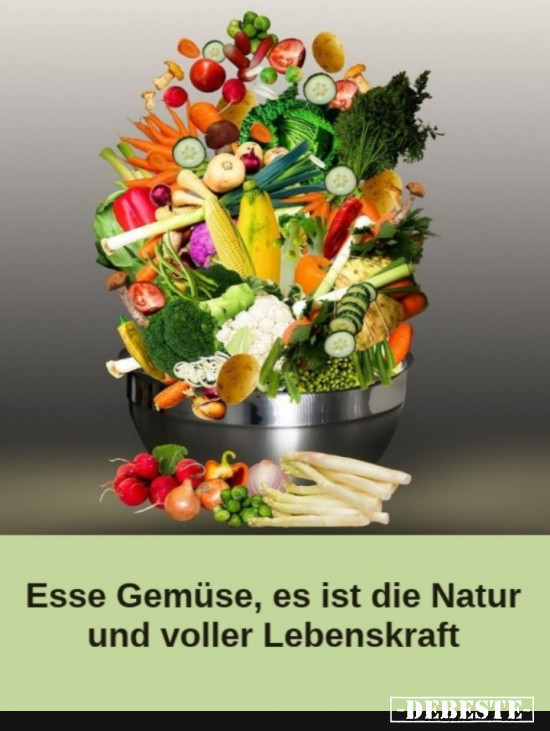 Esse Gemüse  - Lustige Bilder | DEBESTE.de