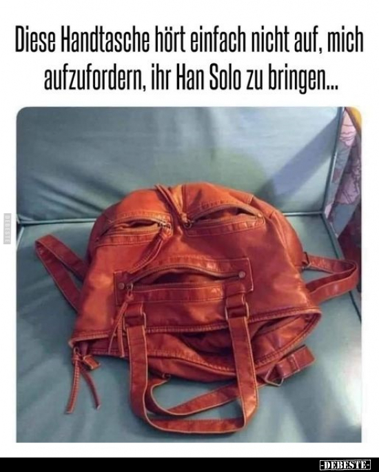 Diese Handtasche hört einfach nicht auf.. - Lustige Bilder | DEBESTE.de