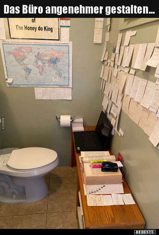 Das Büro angenehmer gestalten...