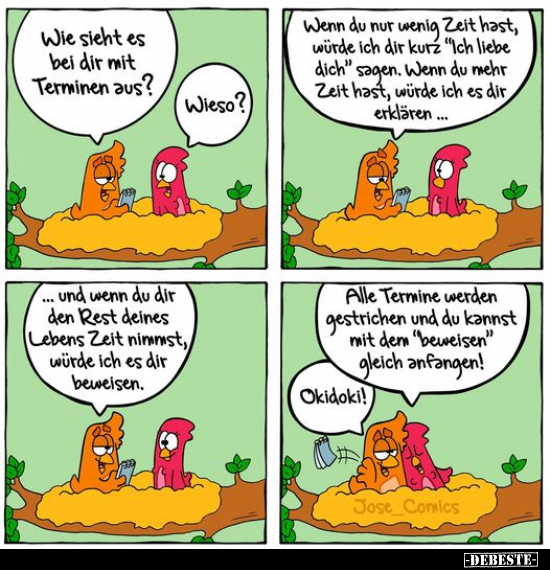 Wie sieht es bei dir mit Terminen aus?.. - Lustige Bilder | DEBESTE.de