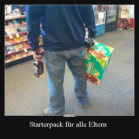 Starterpack für alle Eltern.. - Lustige Bilder | DEBESTE.de