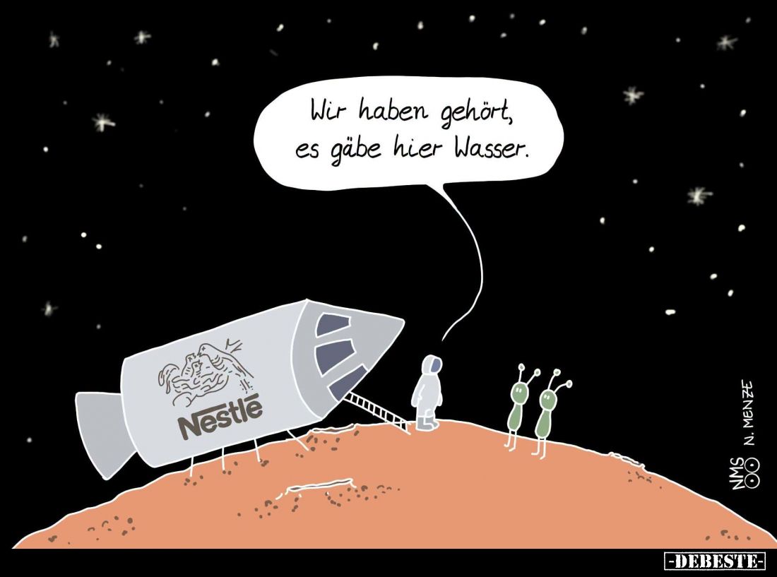 Wir haben gehört, es gäbe hier Wasser... - Lustige Bilder | DEBESTE.de