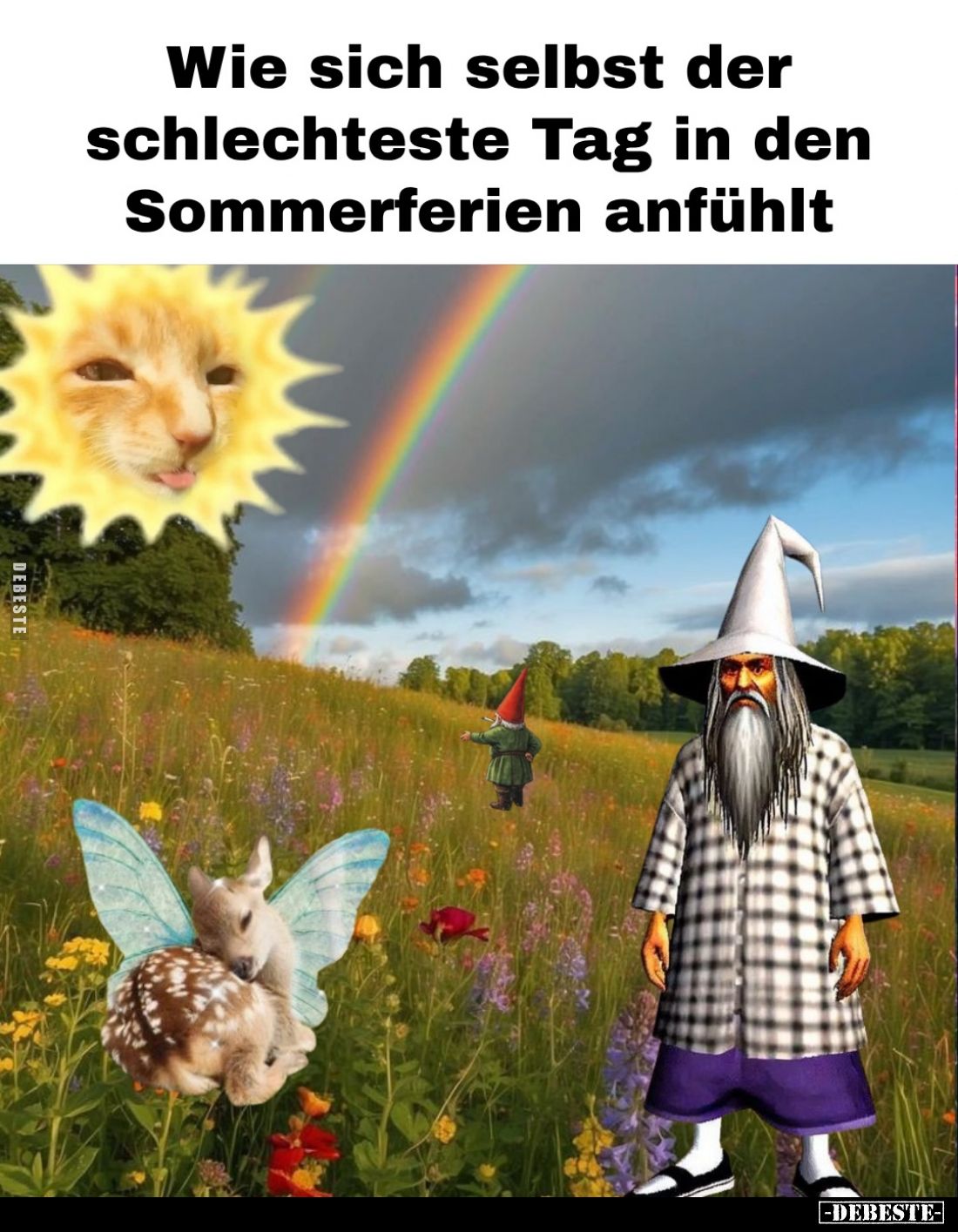 Wie sich selbst der schlechteste Tag in den Sommerferien anfühlt.