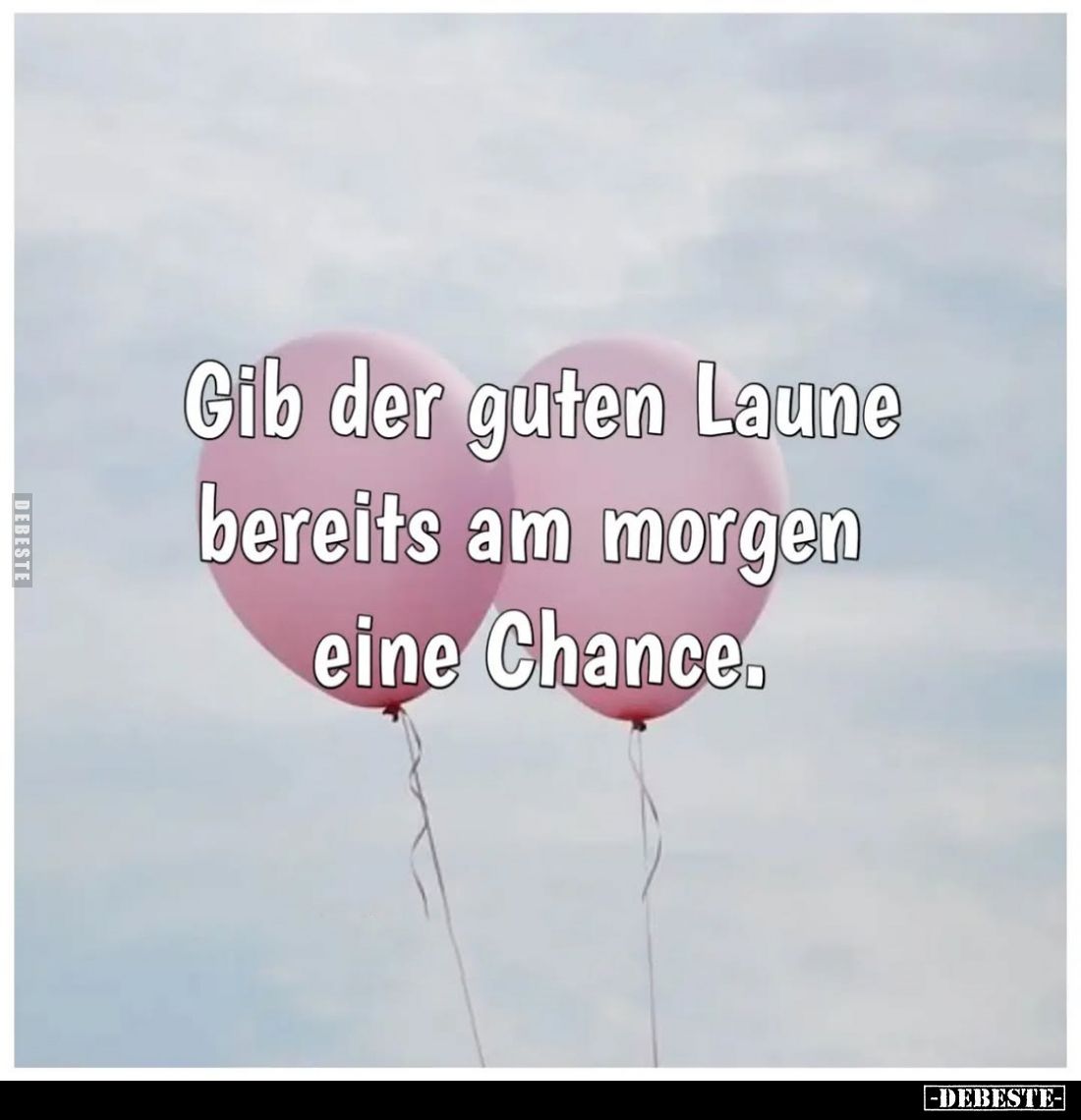 Gib der guten Laune bereits am morgen eine Chance.