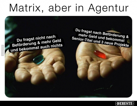 Matrix, aber in Agentur.. - Lustige Bilder | DEBESTE.de