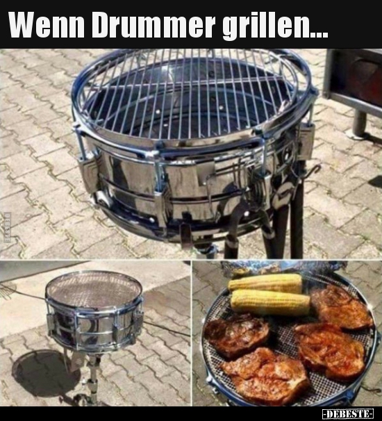 Wenn Drummer grillen... - Lustige Bilder | DEBESTE.de