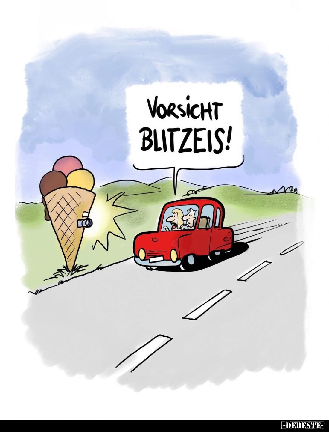 Vorsicht Blitzeis!