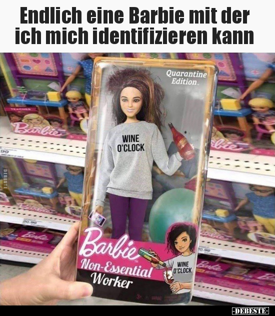 Endlich eine Barbie mit der ich mich identifizieren.. - Lustige Bilder | DEBESTE.de
