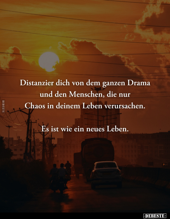 Distanzier dich von dem ganzen Drama.. - Lustige Bilder | DEBESTE.de