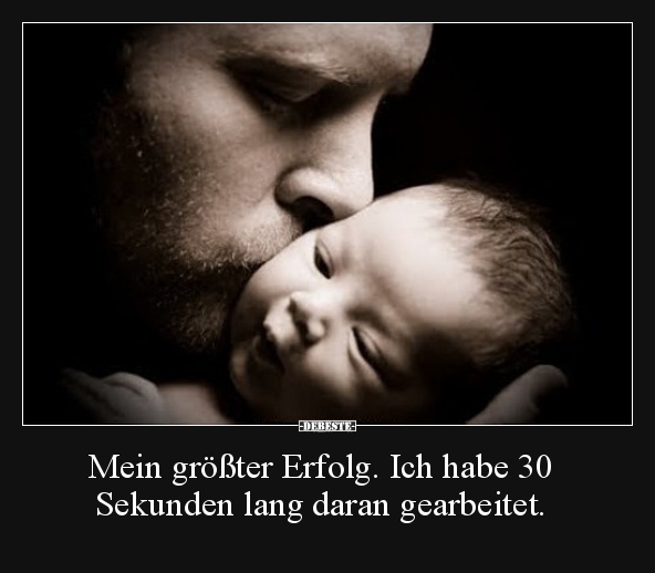 Mein größter Erfolg. Ich habe 30  Sekunden lang daran.. - Lustige Bilder | DEBESTE.de