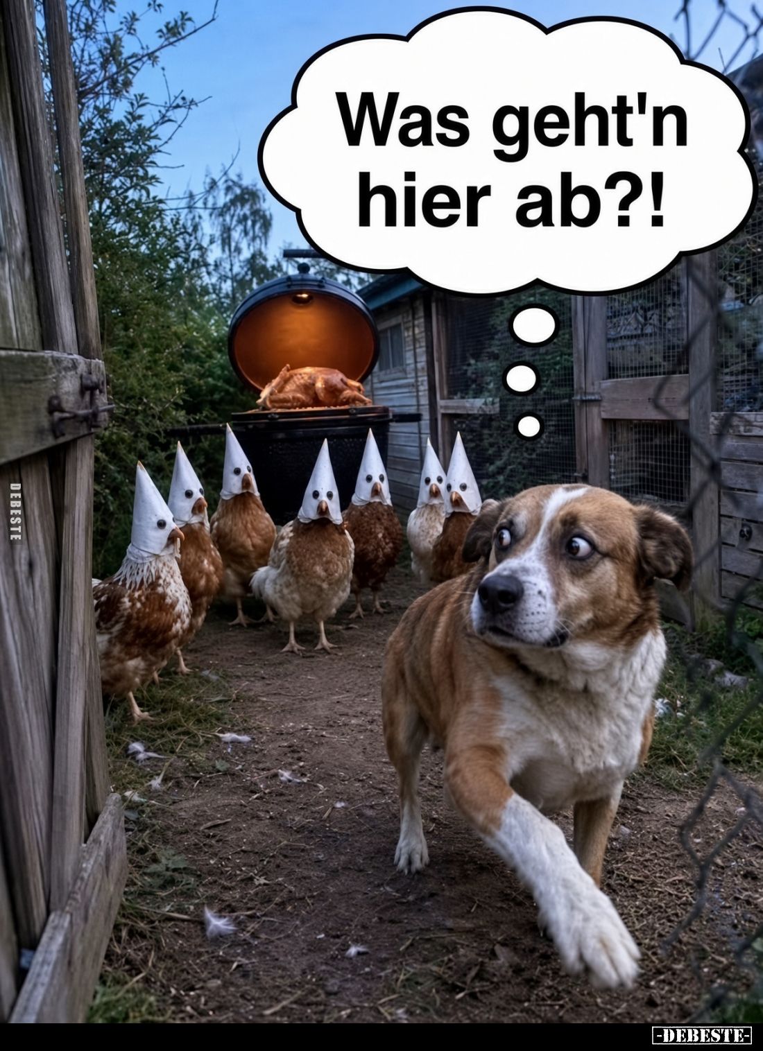 Was geht'n
hier ab?!