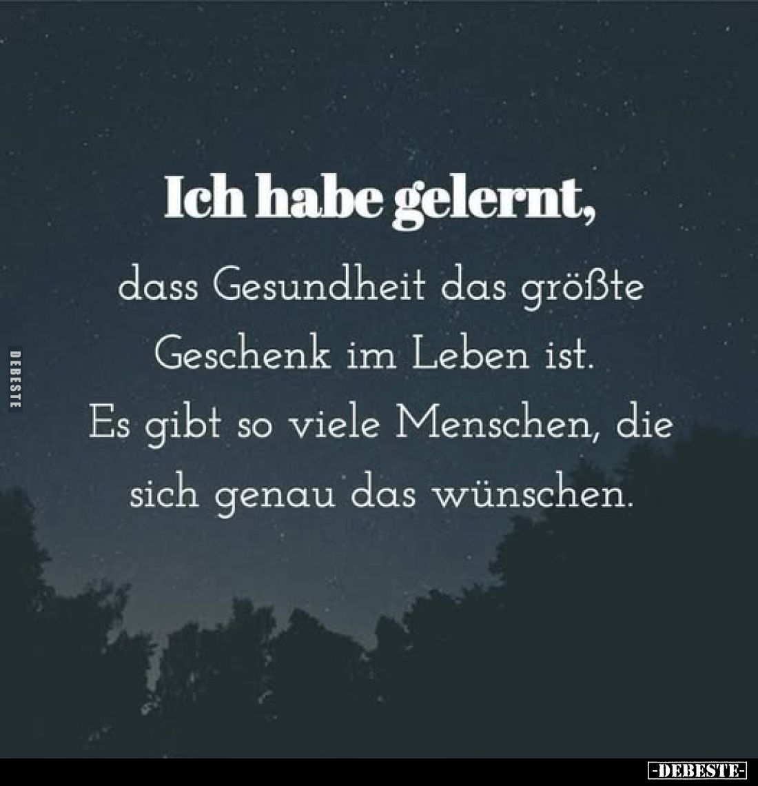 Ich habe gelernt, dass Gesundheit... - Lustige Bilder | DEBESTE.de