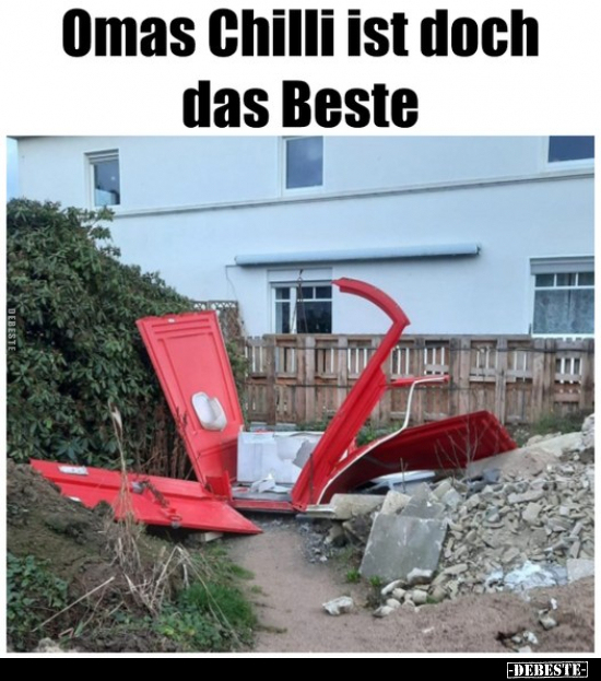 Omas Chilli ist doch das Beste.. - Lustige Bilder | DEBESTE.de