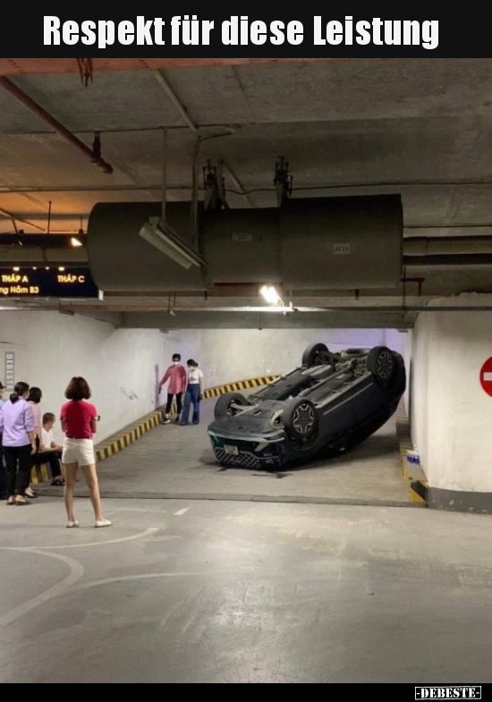 Respekt für diese Leistung..