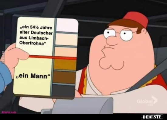 "Ein 54½ Jahre alter Deutscher aus Limbach.." - Lustige Bilder | DEBESTE.de