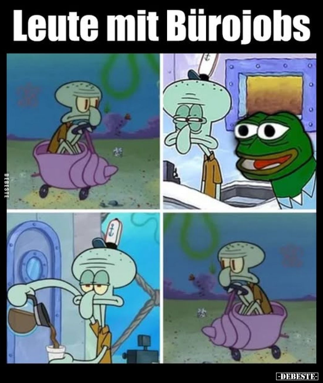 Leute mit Bürojobs.