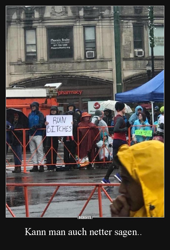 Kann man auch netter sagen..